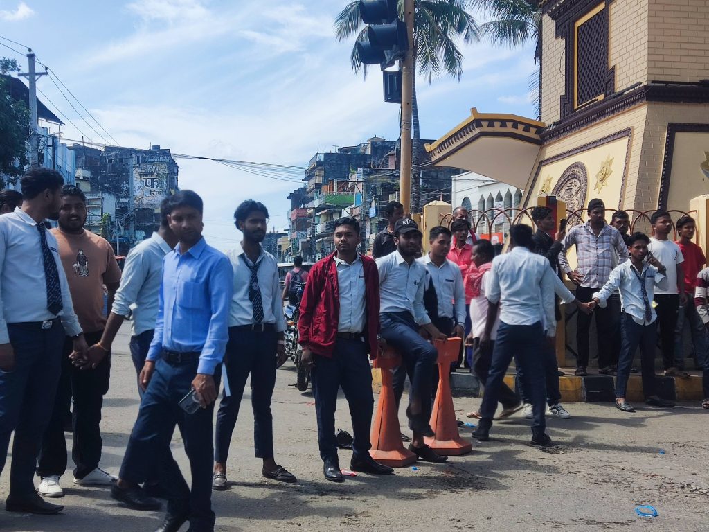 Hari Khetan 12 Student Protest Birgunj 2082 (22)